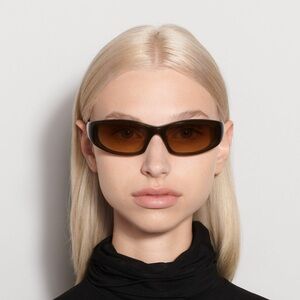 RARE CHIMI ‘Fade’ Brown & Graphite Brown Lens Sunglasses